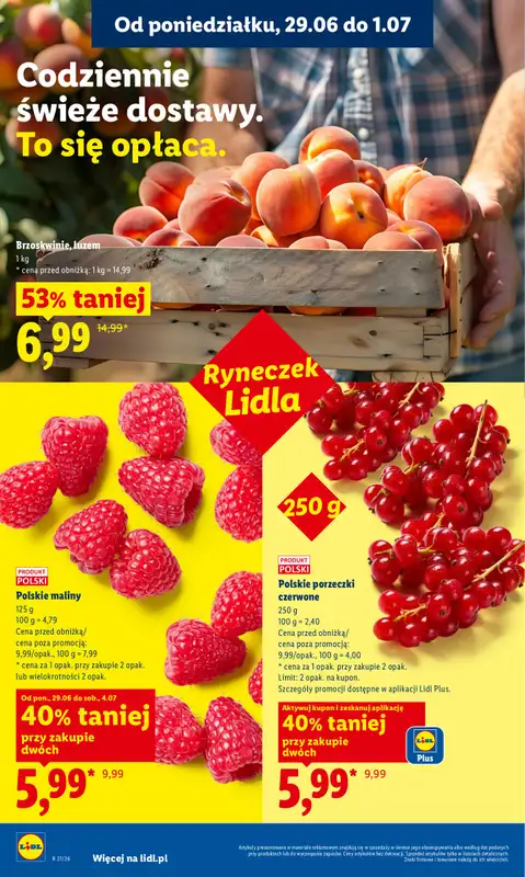 Lidl - gazetka promocyjna Oferta od poniedziałku od poniedziałku 29.06 do środy 01.07 - strona 30