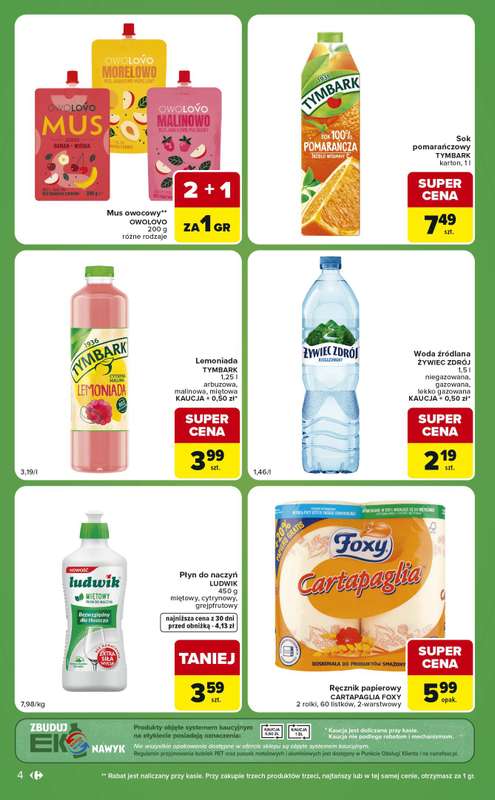 Carrefour Express - gazetka promocyjna Gazetka Express od wtorku 30.06 do poniedziałku 06.07 - strona 4