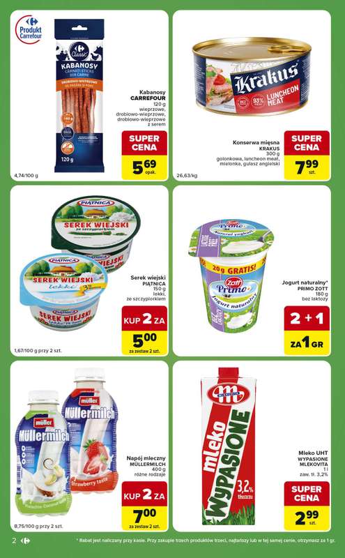 Carrefour Express - gazetka promocyjna Gazetka Express od wtorku 30.06 do poniedziałku 06.07 - strona 2