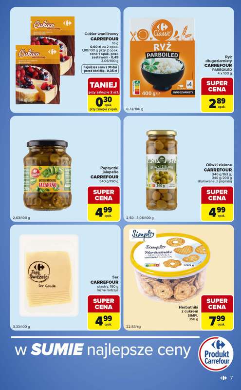 Carrefour Express - gazetka promocyjna Gazetka Express od wtorku 30.06 do poniedziałku 06.07 - strona 7