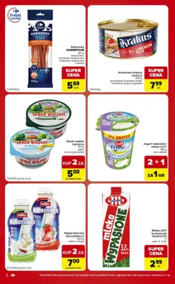 Carrefour Market - gazetka promocyjna Gazetka Ekspresowe zakupy od wtorku 30.06 do poniedziałku 06.07 - strona 2