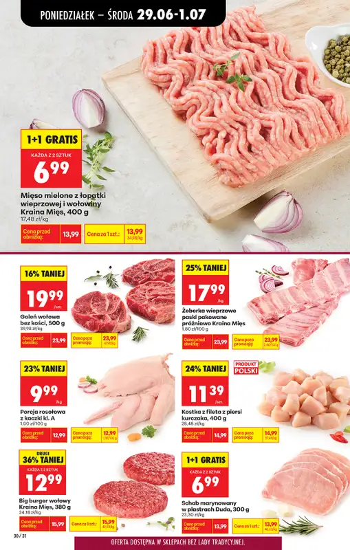Biedronka - gazetka promocyjna Od poniedziałku od poniedziałku 29.06 do soboty 04.07 - strona 36