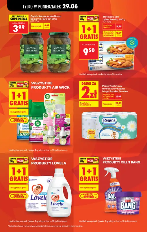 Biedronka - gazetka promocyjna Od poniedziałku   - strona 3