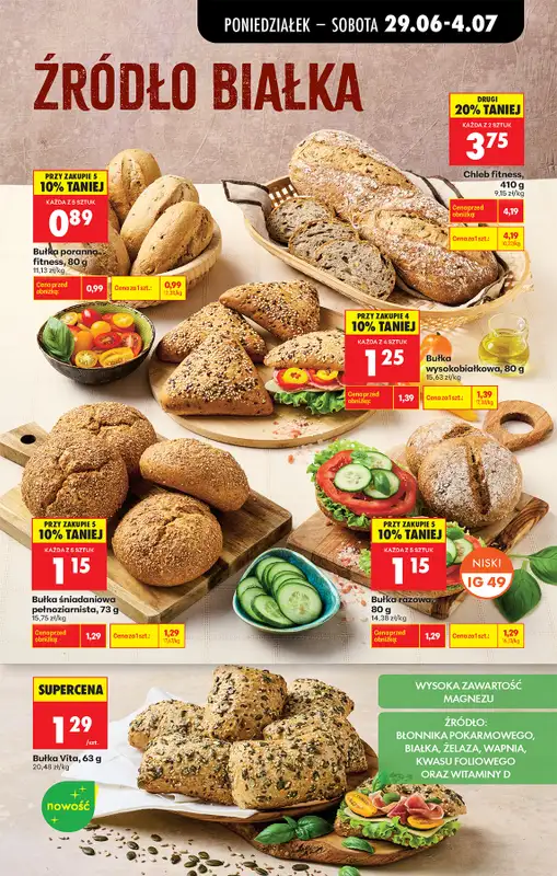 Biedronka - gazetka promocyjna Od poniedziałku od poniedziałku 29.06 do soboty 04.07 - strona 39