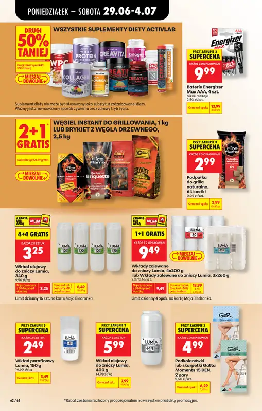 Biedronka - gazetka promocyjna Od poniedziałku, Z ladą tradycyjną od poniedziałku 29.06 do soboty 04.07 - strona 76