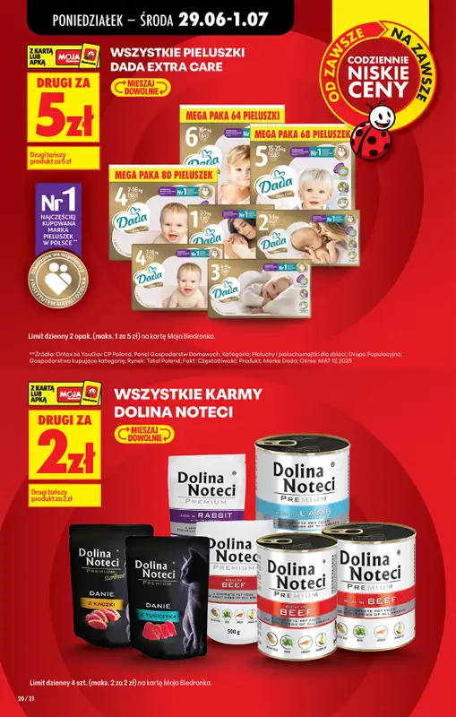 Biedronka - gazetka promocyjna Od poniedziałku, Z ladą tradycyjną od poniedziałku 29.06 do soboty 04.07 - strona 24