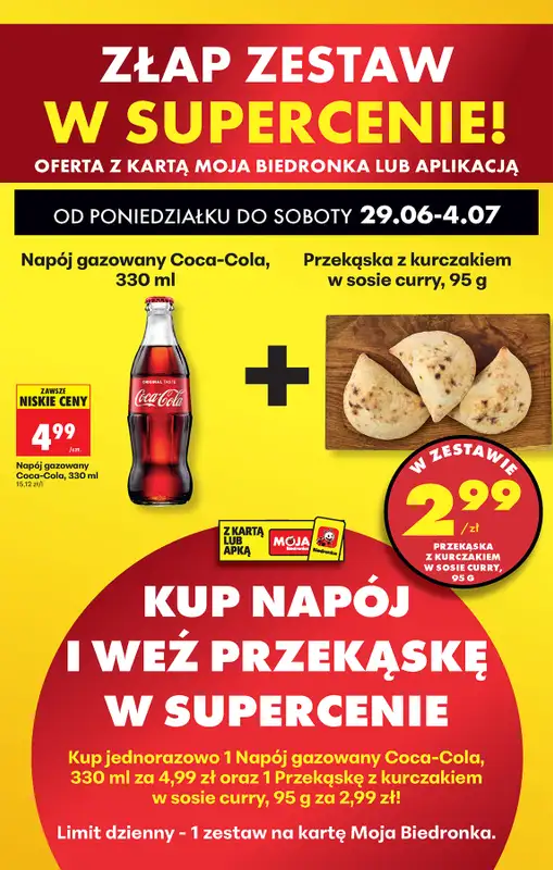 Biedronka - gazetka promocyjna Od poniedziałku, Z ladą tradycyjną od poniedziałku 29.06 do soboty 04.07 - strona 41