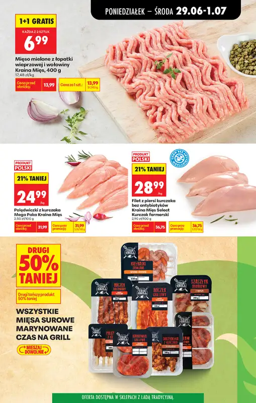 Biedronka - gazetka promocyjna Od poniedziałku, Z ladą tradycyjną od poniedziałku 29.06 do soboty 04.07 - strona 37
