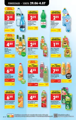Biedronka - gazetka promocyjna Od poniedziałku, Z ladą tradycyjną od poniedziałku 29.06 do soboty 04.07 - strona 64