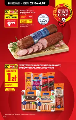 Biedronka - gazetka promocyjna Od poniedziałku, Z ladą tradycyjną od poniedziałku 29.06 do soboty 04.07 - strona 14