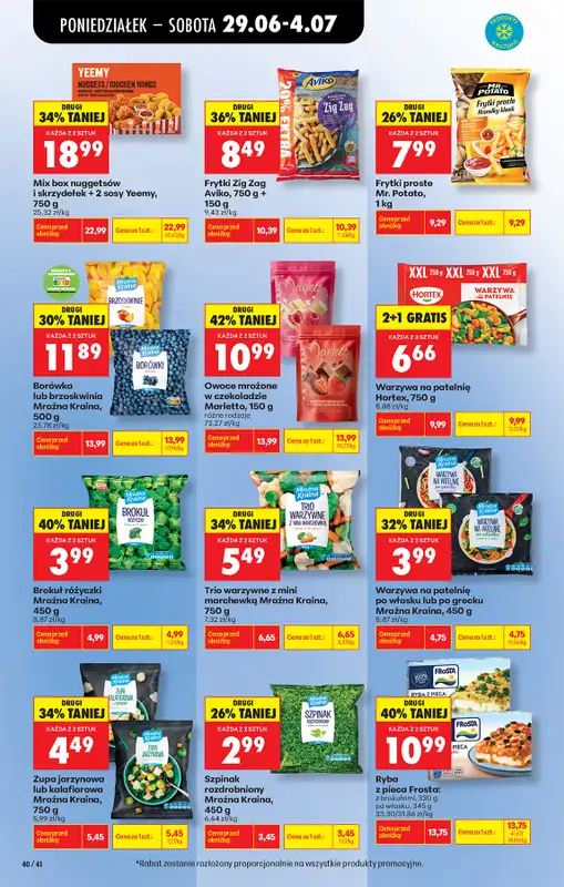 Biedronka - gazetka promocyjna Od poniedziałku, Z ladą tradycyjną od poniedziałku 29.06 do soboty 04.07 - strona 50