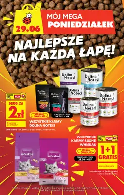 Biedronka - gazetka promocyjna Mój mega poniedziałek od poniedziałku 29.06 do poniedziałku 29.06