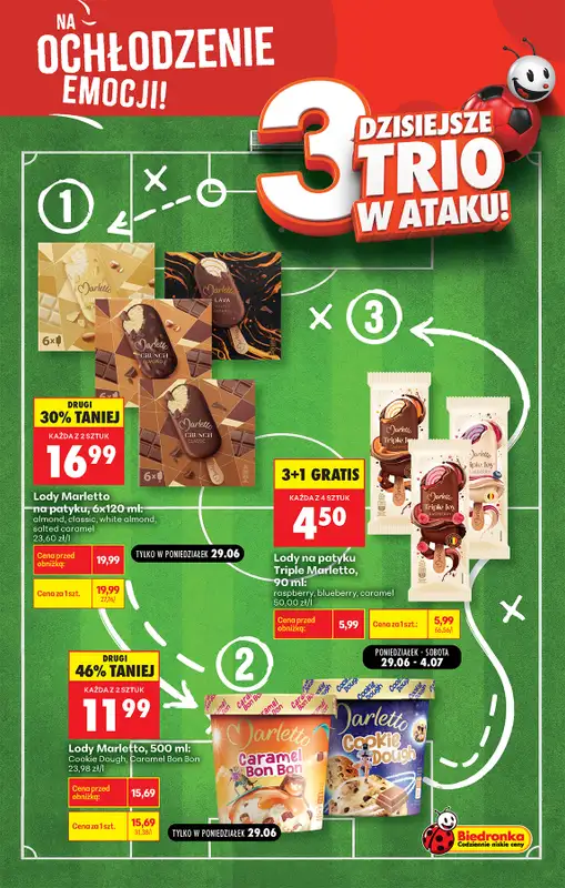 Biedronka - gazetka promocyjna Poniedziałkowe kibicowanie   - strona 3