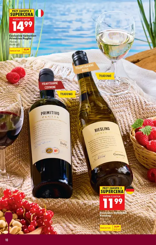 Biedronka - gazetka promocyjna Czas na Toast! od poniedziałku 29.06 do soboty 11.07 - strona 10
