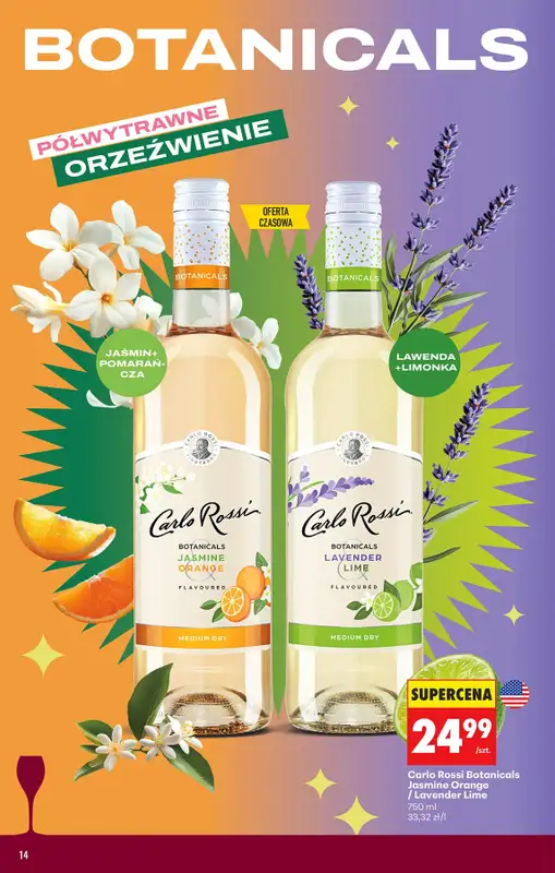 Biedronka - gazetka promocyjna Czas na Toast! od poniedziałku 29.06 do soboty 11.07 - strona 14