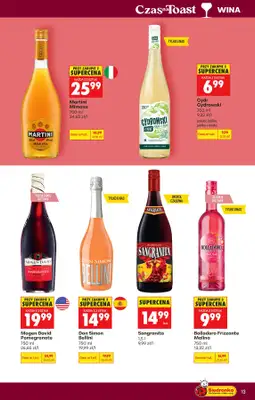 Biedronka - gazetka promocyjna Czas na Toast! od poniedziałku 29.06 do soboty 11.07 - strona 13