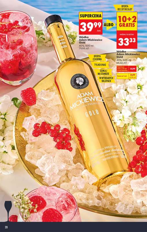 Biedronka - gazetka promocyjna Czas na Toast! od poniedziałku 29.06 do soboty 11.07 - strona 20