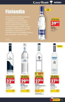 Biedronka - gazetka promocyjna Czas na Toast! od poniedziałku 29.06 do soboty 11.07 - strona 21