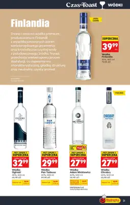 Biedronka - gazetka promocyjna Czas na Toast! od poniedziałku 29.06 do soboty 11.07 - strona 21