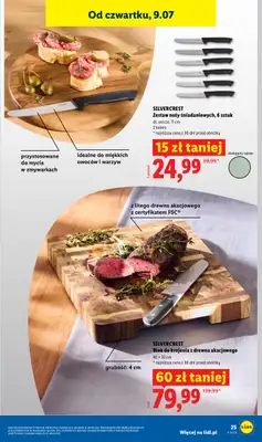 Lidl - gazetka promocyjna Katalog od poniedziałku 06.07 do soboty 11.07 - strona 31