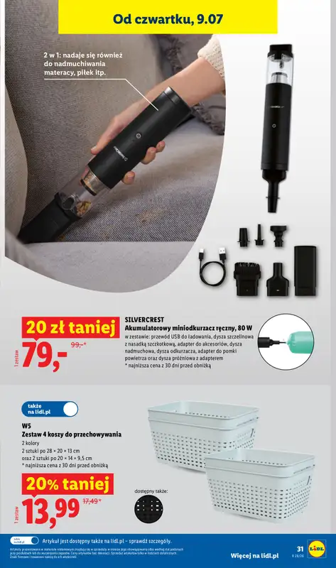 Lidl - gazetka promocyjna Katalog od poniedziałku 06.07 do soboty 11.07 - strona 35