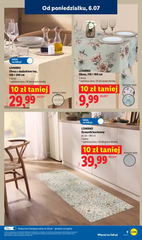 Lidl - gazetka promocyjna Katalog od poniedziałku 06.07 do soboty 11.07 - strona 11