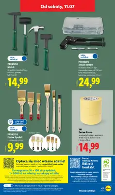 Lidl - gazetka promocyjna Katalog od poniedziałku 06.07 do soboty 11.07 - strona 57