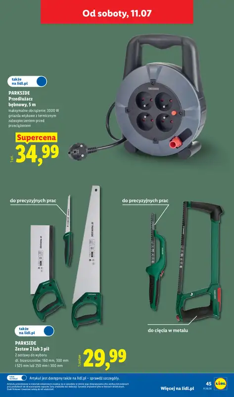 Lidl - gazetka promocyjna Katalog od poniedziałku 06.07 do soboty 11.07 - strona 55