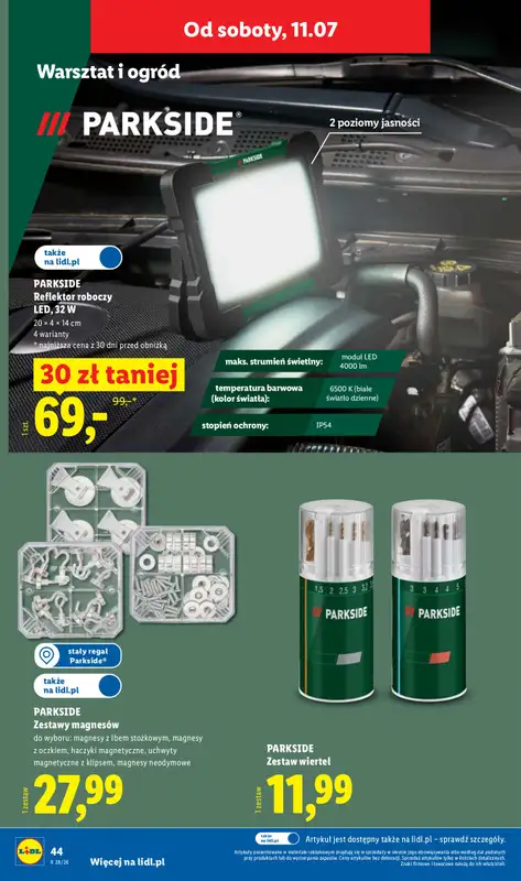 Lidl - gazetka promocyjna Katalog od poniedziałku 06.07 do soboty 11.07 - strona 54
