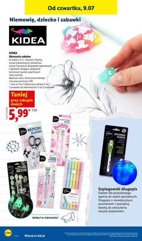 Lidl - gazetka promocyjna Katalog od poniedziałku 06.07 do soboty 11.07 - strona 40