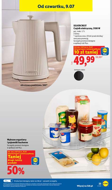 Lidl - gazetka promocyjna Katalog od poniedziałku 06.07 do soboty 11.07 - strona 29