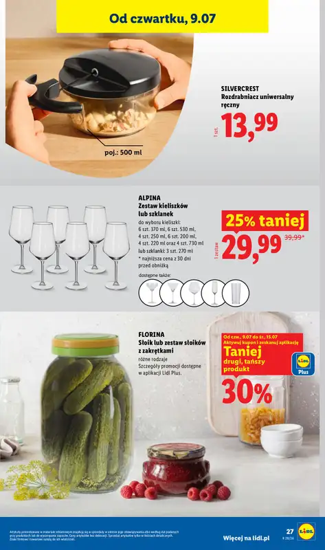 Lidl - gazetka promocyjna Katalog od poniedziałku 06.07 do soboty 11.07 - strona 33