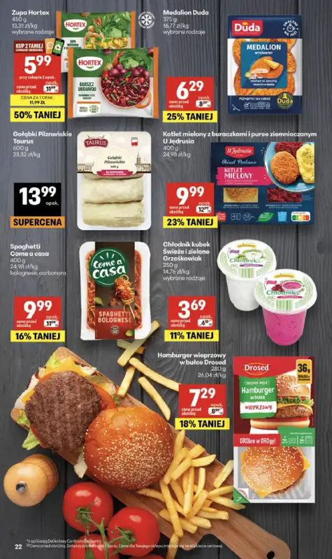 Delikatesy Centrum - gazetka promocyjna Gazetka  do środy 08.07 - strona 22