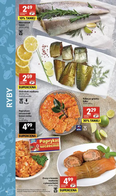 Delikatesy Centrum - gazetka promocyjna Gazetka  do środy 08.07 - strona 18