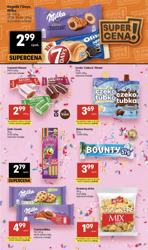 Delikatesy Centrum - gazetka promocyjna Gazetka  do środy 08.07 - strona 29