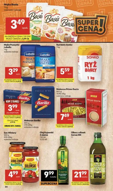 Delikatesy Centrum - gazetka promocyjna Gazetka  do środy 08.07 - strona 24