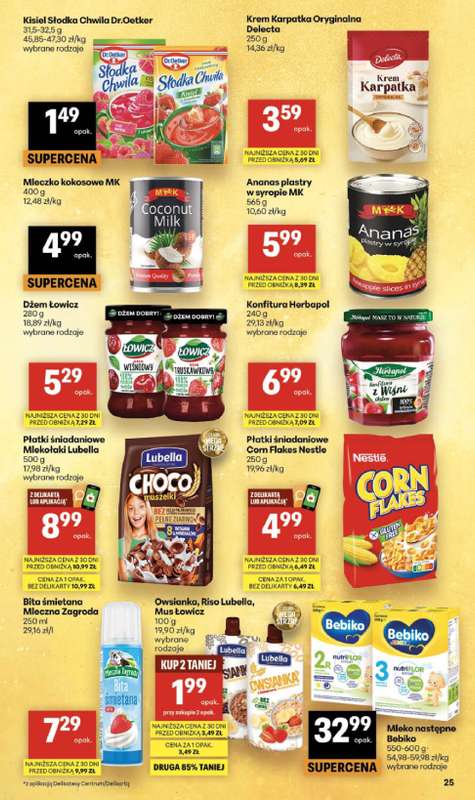 Delikatesy Centrum - gazetka promocyjna Gazetka  do środy 08.07 - strona 25