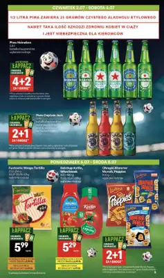 Delikatesy Centrum - gazetka promocyjna Gazetka  do środy 08.07 - strona 5