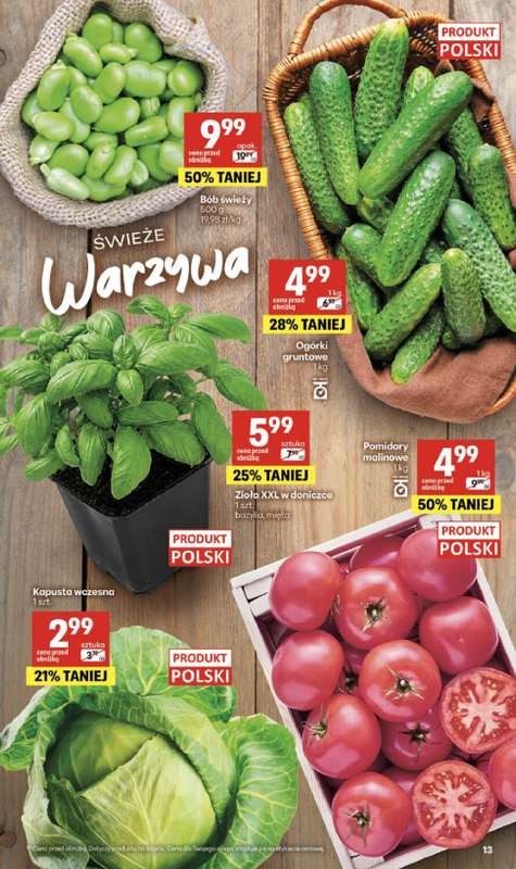 Delikatesy Centrum - gazetka promocyjna Gazetka  do środy 08.07 - strona 13