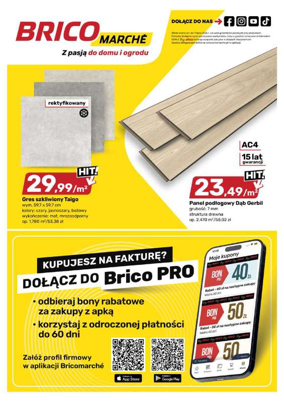 Bricomarche - gazetka promocyjna Gazetka  do soboty 11.07