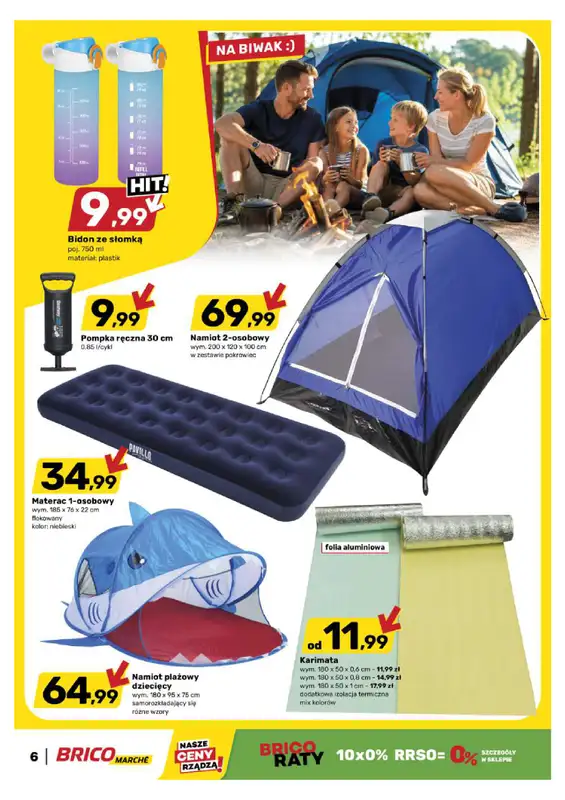 Bricomarche - gazetka promocyjna Gazetka od środy 01.07 do soboty 11.07 - strona 6