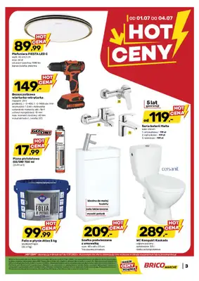 Bricomarche - gazetka promocyjna Gazetka od środy 01.07 do soboty 11.07 - strona 3