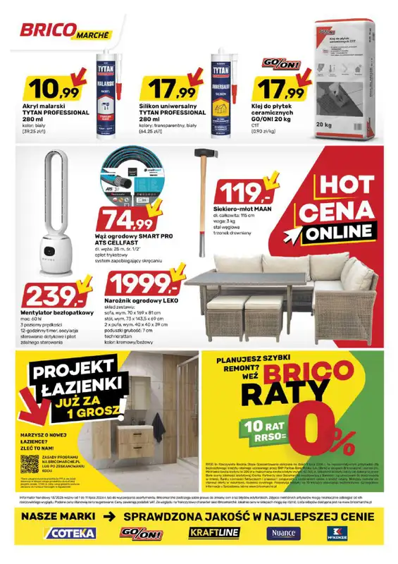Bricomarche - gazetka promocyjna Gazetka od środy 01.07 do soboty 11.07 - strona 13