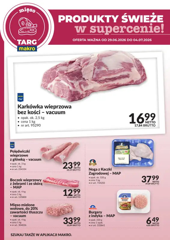 Makro - gazetka promocyjna Targ MAKRO - oferta świeża w super cenach!   - strona 2