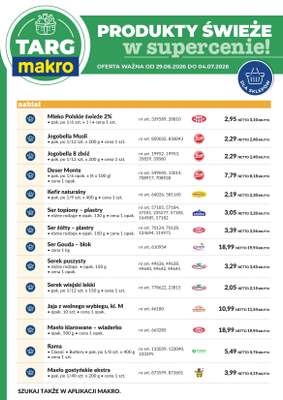 Makro - gazetka promocyjna Targ MAKRO - oferta świeża w super cenach! od poniedziałku 29.06 do soboty 04.07 - strona 7