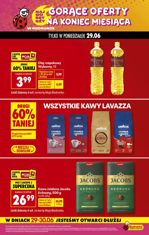 Biedronka - gazetka promocyjna Gorące oferty na koniec miesiąca   - strona 2