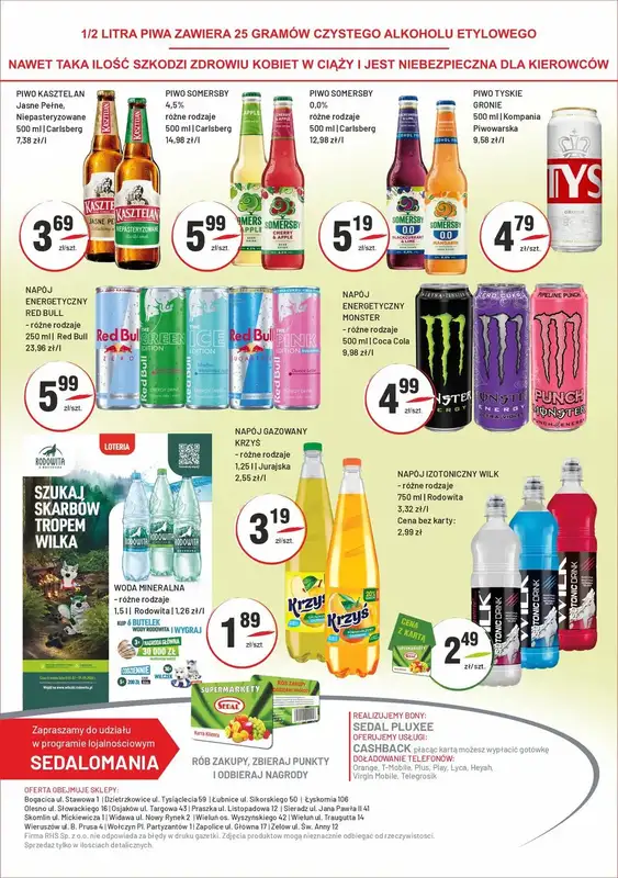 Sedal - gazetka promocyjna Gazetka od środy 01.07 do soboty 11.07 - strona 6