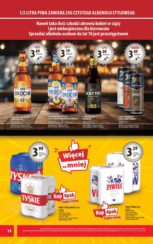 Arhelan - gazetka promocyjna Gazetka od piątku 03.07 do niedzieli 12.07 - strona 14