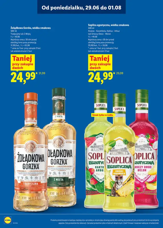 Lidl - gazetka promocyjna Katalog alkoholi mocnych od poniedziałku 29.06 do soboty 01.08 - strona 22