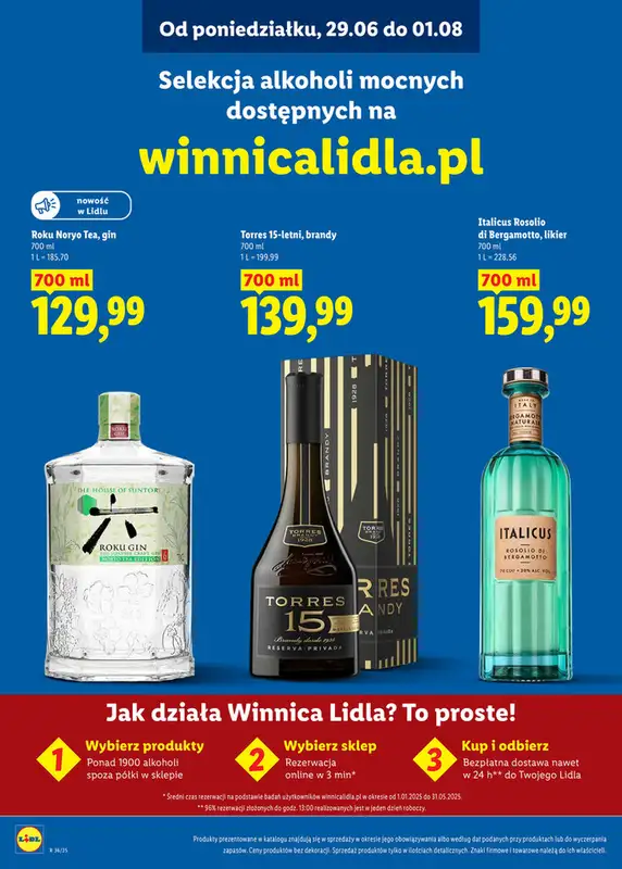 Lidl - gazetka promocyjna Katalog alkoholi mocnych od poniedziałku 29.06 do soboty 01.08 - strona 24